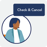 Implementing Check and Cancel